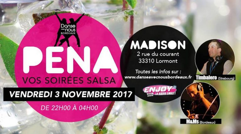 SOIREE PEÑA Vendredi 3  Novembre 2017