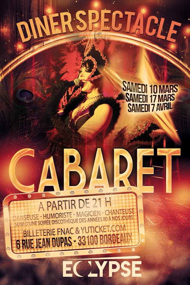 Spectacle Années 80/Cabaret