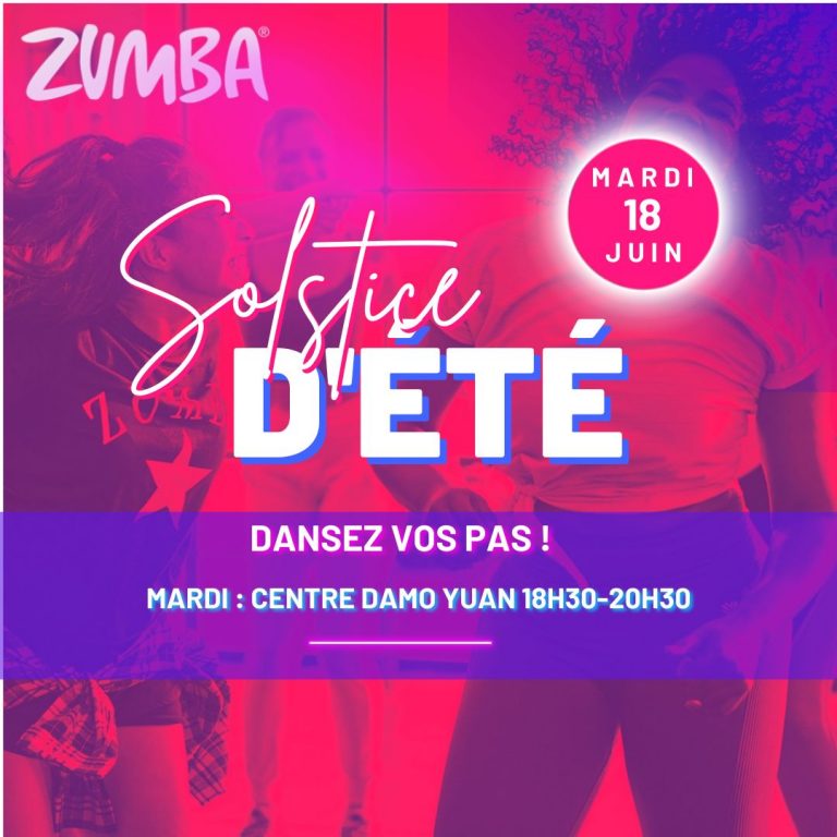 Zumba solstice d'été 2024